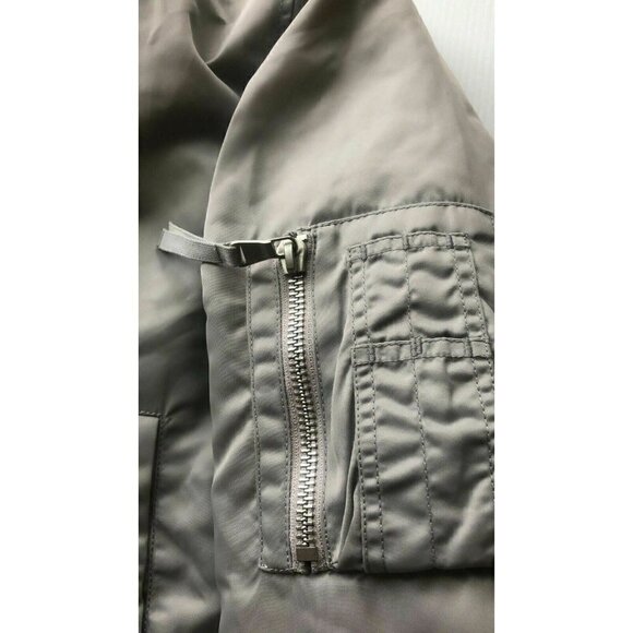 Diesel Black Gold Men Gray Jebok Bomber Jacket 50 - Picture 7 of 12